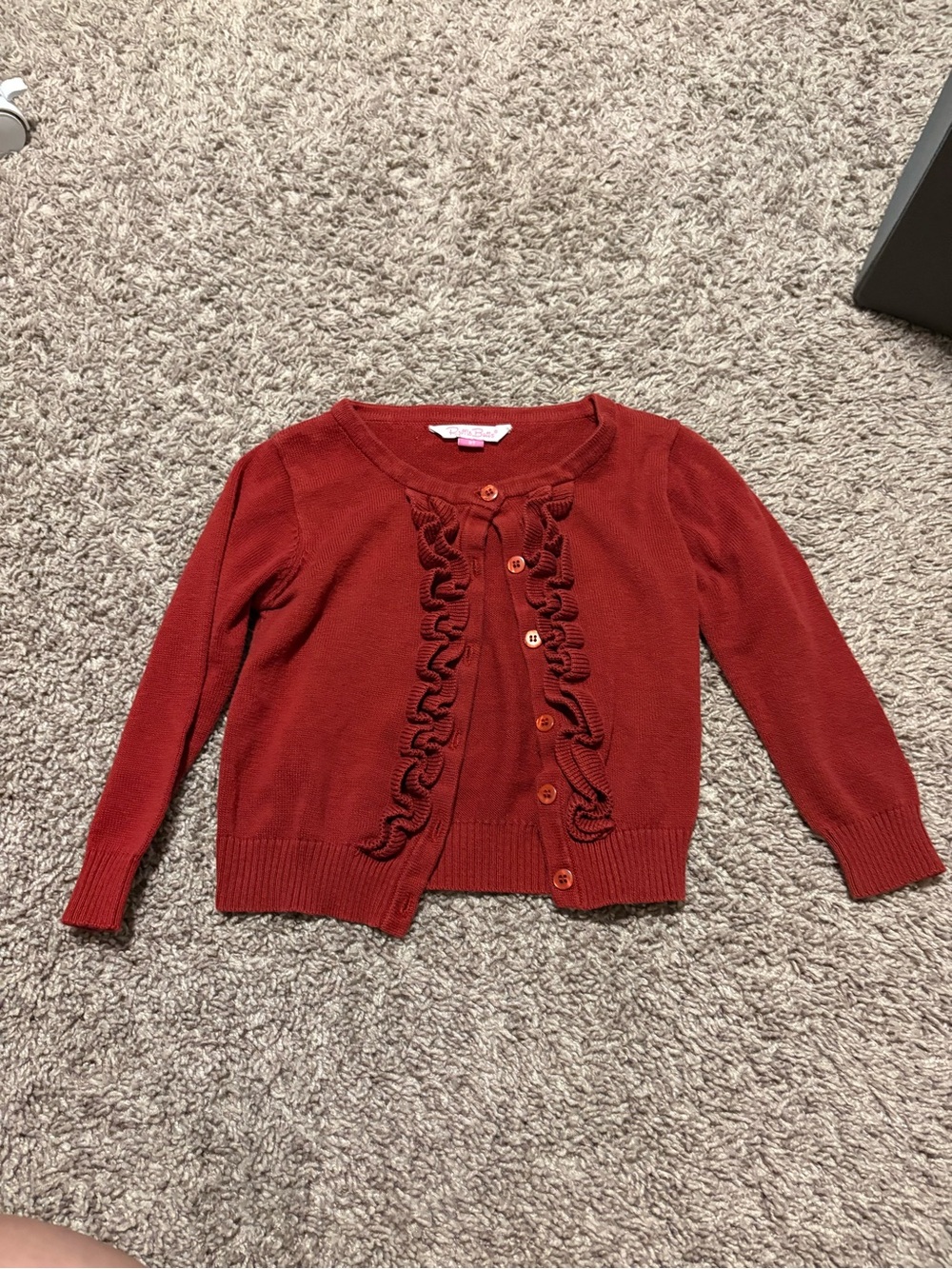 Ruffle Butts Cardigan// 3t